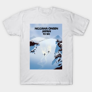 Nozawa Onsen Japan ski T-Shirt